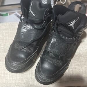 Black Air Jordan Sneakers